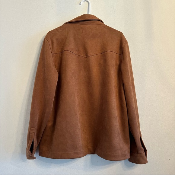 Frye Tan Suede Jacket - Picture 6 of 9